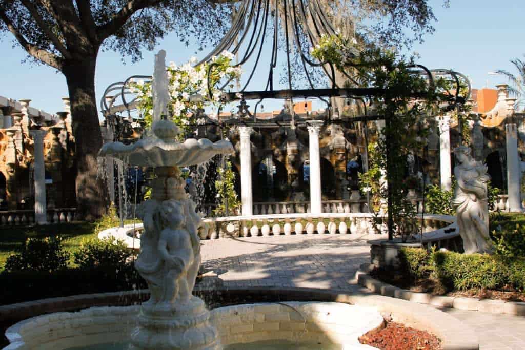 20 Kapok Tree Inn is not an inn so much any more as it is a somewhat abandoned greek garden. Located at 923 N McMullen Booth Rd in Clearwater, FL, the space used to be home to an elaborate restaurant. Today it functions as a special event hall. It is one of the wacky Florida attractions reminiscent of days gone by.