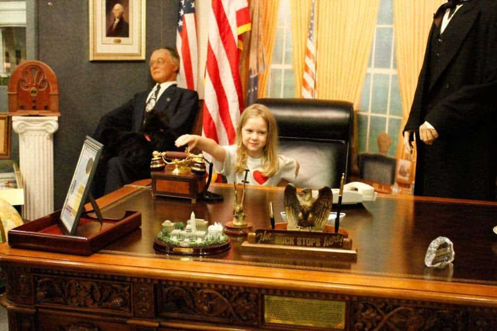 31 The President's Hall of Fame is a wax museum style attraction in Clermont, Florida. Although slightly cheesy in a roadside attraction sort of way, it was still a fun place for kids and includes a massive amount of history. In addition to fun photo ops, a full room replica of the white house exists. This is one of those hidden Florida gems.