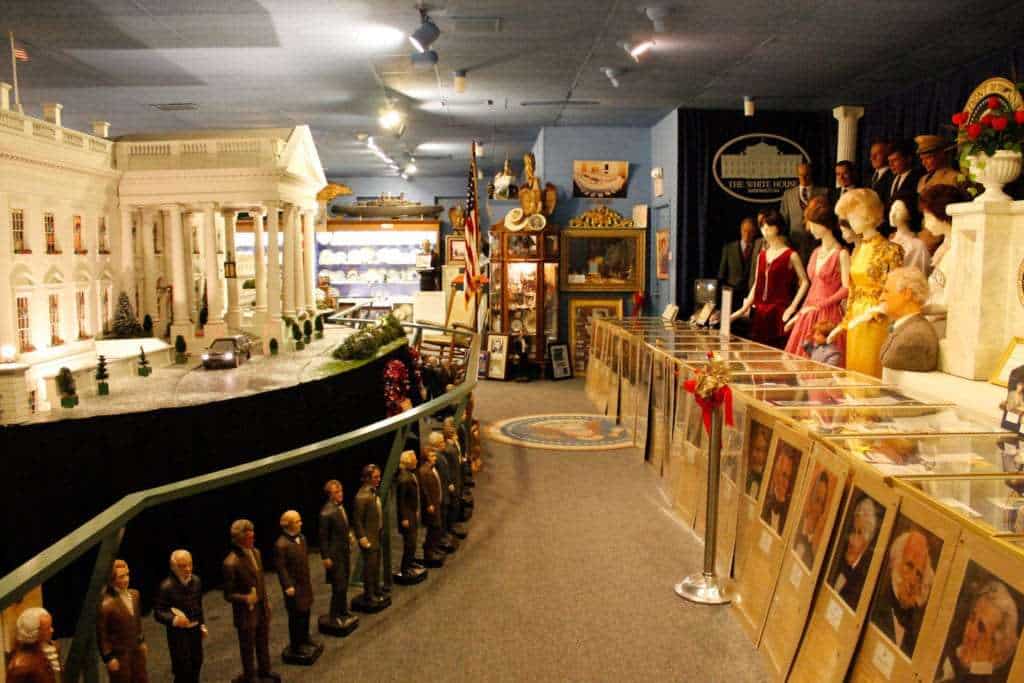 11 The President's Hall of Fame is a wax museum style attraction in Clermont, Florida. Although slightly cheesy in a roadside attraction sort of way, it was still a fun place for kids and includes a massive amount of history. In addition to fun photo ops, a full room replica of the white house exists. This is one of those hidden Florida gems.