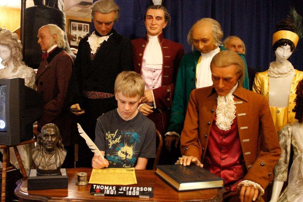 7 The President's Hall of Fame is a wax museum style attraction in Clermont, Florida. Although slightly cheesy in a roadside attraction sort of way, it was still a fun place for kids and includes a massive amount of history. In addition to fun photo ops, a full room replica of the white house exists. This is one of those hidden Florida gems.