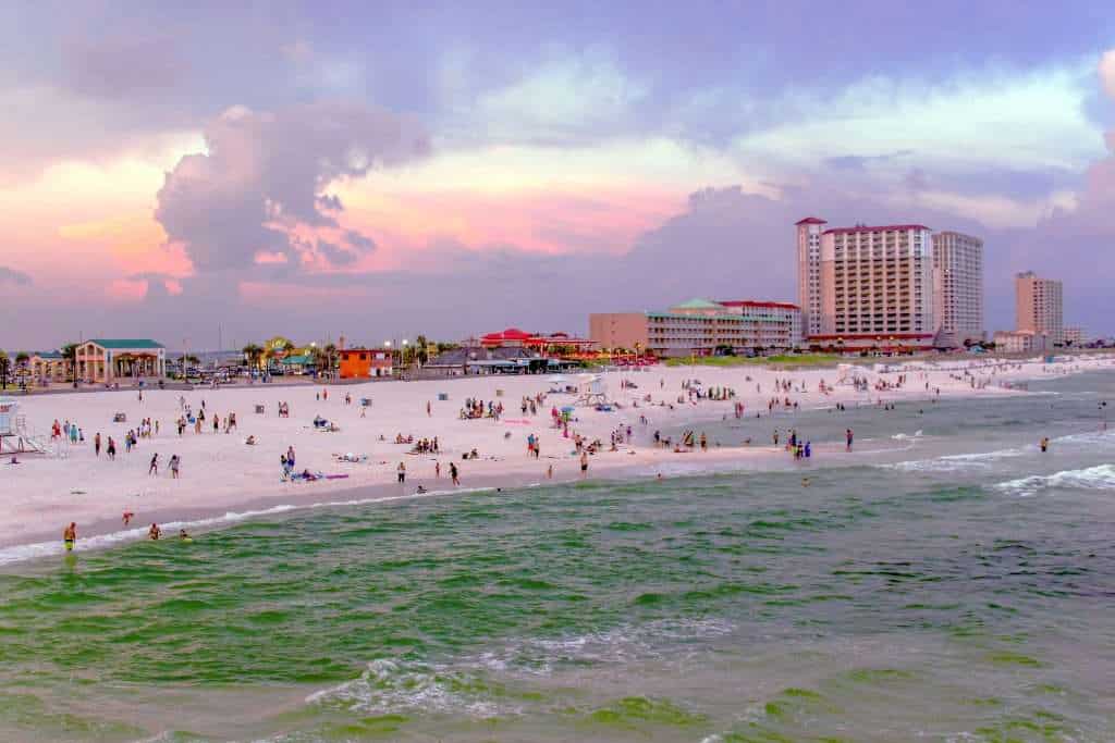 Pensacola Beach, Florida.