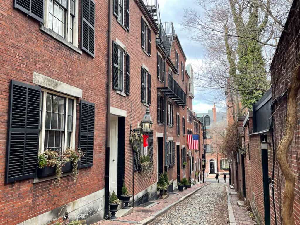 Boston in 2 Days Acorn Street in the Beach Hill District